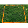 Hoopers Führbereich, 2x2m, PO-Konform, 5cm breit weiß-2x2m