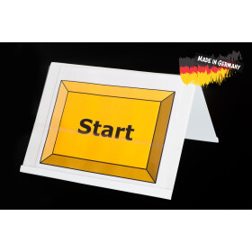 Doppel-Schilderhalter für A4-Querformat-Schilder,...