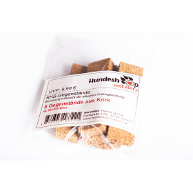 Suchgegenstände, Trainingsgegenstände SHS - 5 Stück im Druckverschlussbeutel