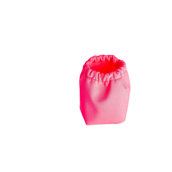 Softshell-Überzug für eckiges Glas in neonpink
