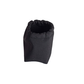 Softshell-Überzug für eckiges Glas in schwarz