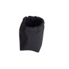 Softshell-Überzug für eckiges Glas in schwarz
