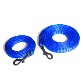 Spürhundsportleine, SHS-Leine in zwei und fünf Meter Länge und 2 Breiten