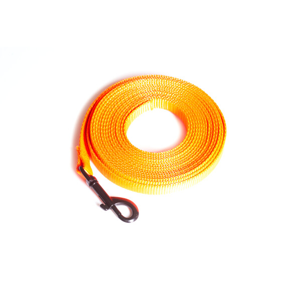 Spürhundsportleine, SHS-Leine neonorange-5m, 15mm