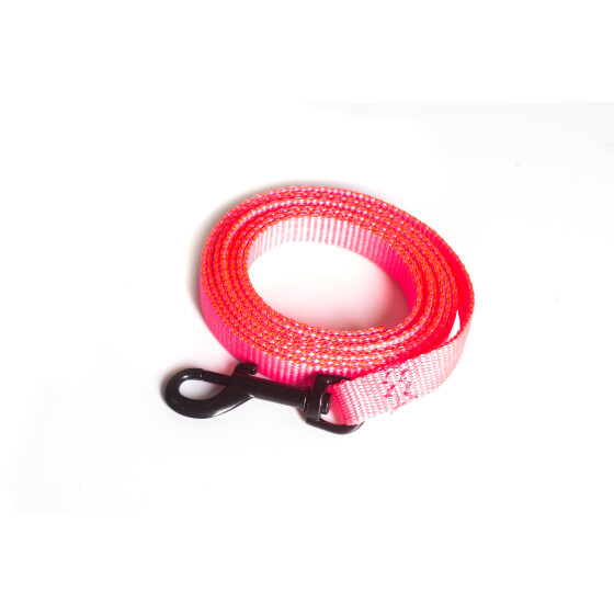 Spürhundsportleine, SHS-Leine neonpink-2m, 15mm