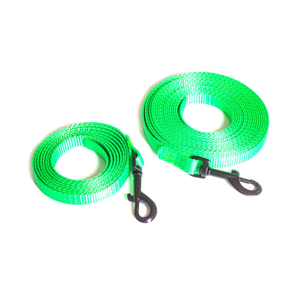 Spürhundsportleine, SHS-Leine  Set (2m +5m), 15mm breit