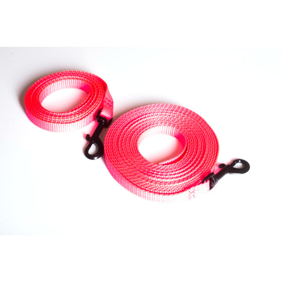 Spürhundsportleine, SHS-Leine  Set (2m +5m), 15mm breit