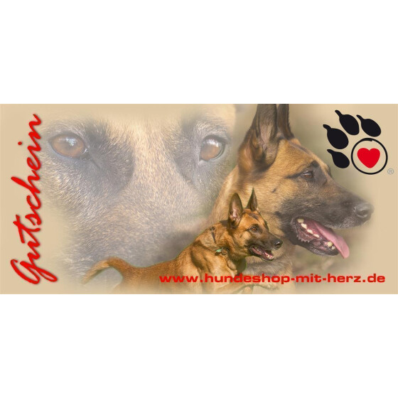 Geschenkgutschein 25 EUR Gutschein - Malinois