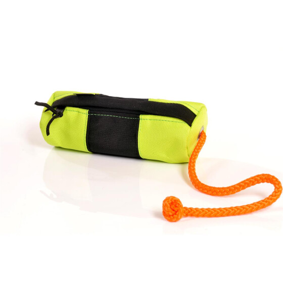 Apportier- und Futterdummy, grün-schwarz L=Large (Länge ca. 22 cm)