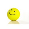 Smilley-Moosgummiball, 72mm, neongelb