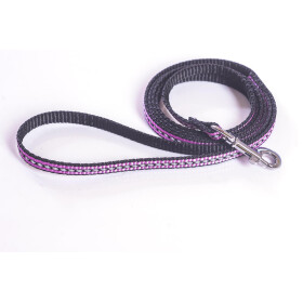 Leine, mit Reflektorstreifen, 1,2m lang, 10mm breit,...