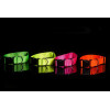 Halsband aus Gurtband neonfarben