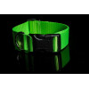 Halsband aus Gurtband neonfarben
