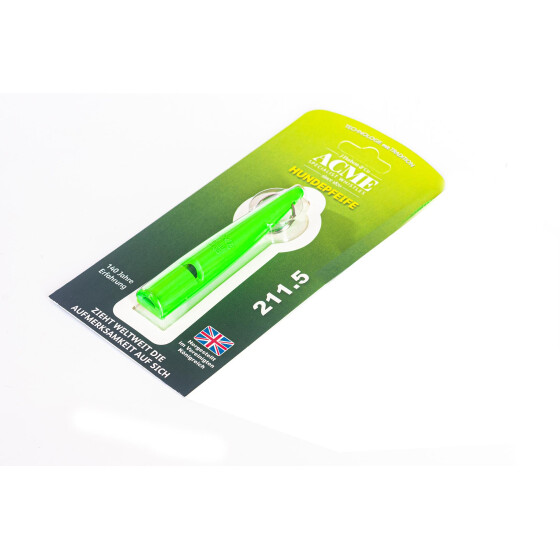 ACME Working Dog Pfeife 211,5 Neongrün