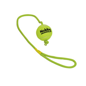 Tennisball mit Wurfschlaufe