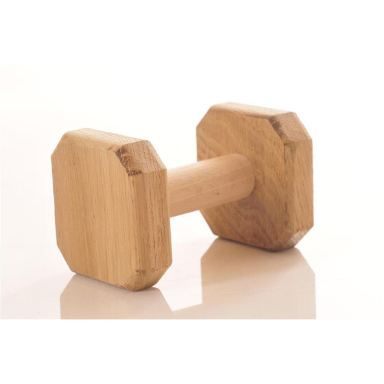 Holz-Apportel  Massivholz mit hohen Seitenteilen, Größe XS