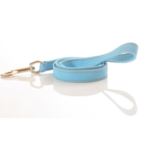 Leine, 20mm breit, ca. 1,2m lang, mit Handschlaufe, reflektierend