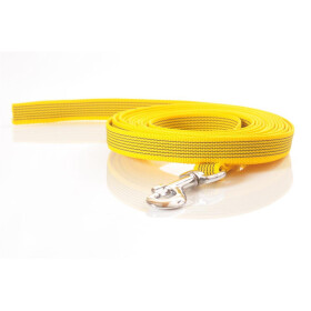 Leine, gummiert, 20mm breit,  ohne Handschlaufe