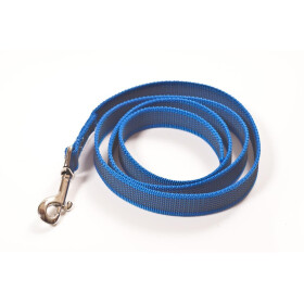 Leine, gummiert, 20mm breit,  ohne Handschlaufe