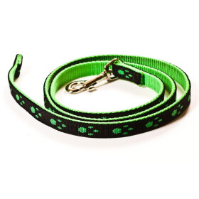 Leine mit eingewebten Pfotenmuster, 1m lang, ohne...
