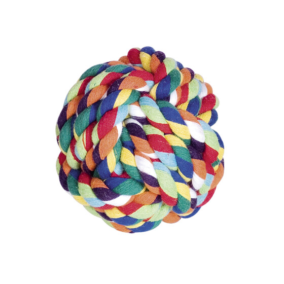Baumwollball, Rope Toy, Ball, 10cm