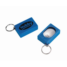 Clicker, klassische Form, blau