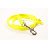 Leine aus  Gurtband, neongelb, Länge: 1m Breite: 12,5mm